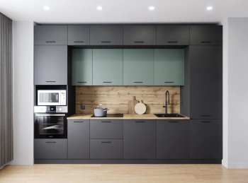 Кухонный гарнитур Изумруд 3400 мм (Санвут) в Ирбите - irbit.mebel-e96.ru