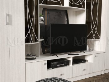 Стенка Женева сандал (3500) Миф в Ирбите - irbit.mebel-e96.ru