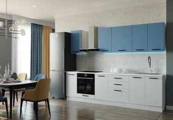 Кухонный гарнитур Капри ЛДСП/МДФ 2800 мм Sanvut в Ирбите - irbit.mebel-e96.ru