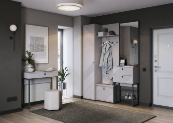 Прихожая Кашемир модульная (МЛК) в Ирбите - irbit.mebel-e96.ru