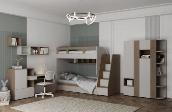 Набор детской мебели Каспер, модульный (СБК) в Ирбите - irbit.mebel-e96.ru