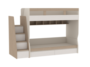 Набор детской мебели Каспер, модульный (СБК) в Ирбите - irbit.mebel-e96.ru