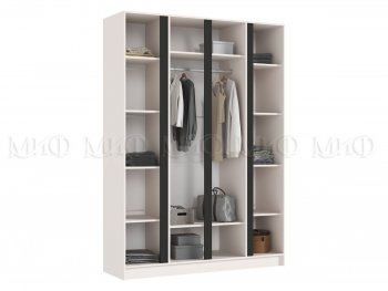 Шкаф 1600 мм 4-х створчатый Келвин кашемир (Миф) в Ирбите - irbit.mebel-e96.ru