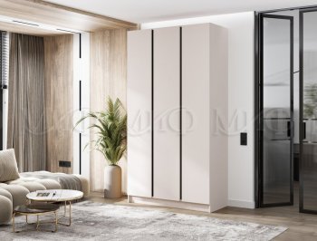 Шкаф 1200 мм 3-х ств. Келвин кашемир (Миф) в Ирбите - irbit.mebel-e96.ru