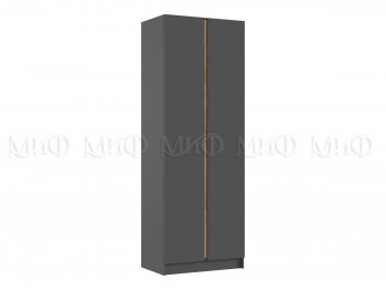 Шкаф 800 мм 2-х ств. Келвин графит  (Миф) в Ирбите - irbit.mebel-e96.ru