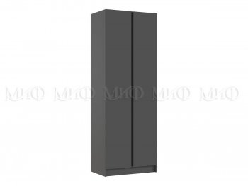 Шкаф 800 мм 2-х ств. Келвин графит  (Миф) в Ирбите - irbit.mebel-e96.ru