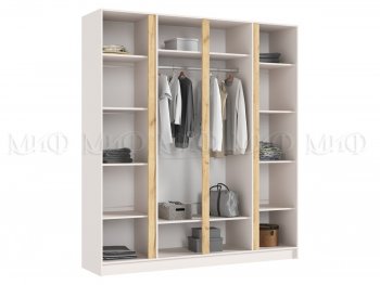 Шкаф 2000 мм 4-х ств. Келвин кашемир (Миф) в Ирбите - irbit.mebel-e96.ru
