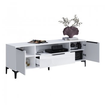 Тумба ТВ на 1650 Кимберли белый (Handis) в Ирбите - irbit.mebel-e96.ru