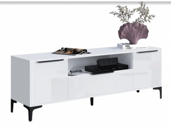 Тумба ТВ на 1650 Кимберли белый (Handis) в Ирбите - irbit.mebel-e96.ru