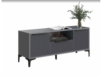 Тумба ТВ на 1350 Кимберли графит (Handis) в Ирбите - irbit.mebel-e96.ru