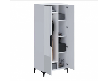 Шкаф 800 мм 2-створчатый Кимберли белый (Handis) в Ирбите - irbit.mebel-e96.ru