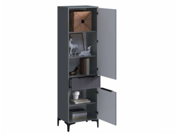 Пенал 550 мм Кимберли графит (Handis) в Ирбите - irbit.mebel-e96.ru