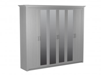 Шкаф 2700 мм 6-дверный Клер (СБК) в Ирбите - irbit.mebel-e96.ru