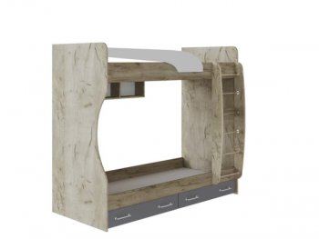 Набор детской мебели Колибри Лофт серый (Текс) в Ирбите - irbit.mebel-e96.ru