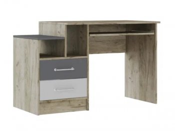Стол письменный Колибри Лофт серый (Текс) в Ирбите - irbit.mebel-e96.ru