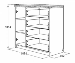 Комод-2 Ольга-13 в Ирбите - irbit.mebel-e96.ru