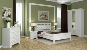 Комод 4 ящ  ГРАЦИЯ (лак) Белый / Белый (БМ) в Ирбите - irbit.mebel-e96.ru