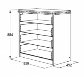 Комод Ольга-13 в Ирбите - irbit.mebel-e96.ru