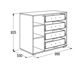 Комод Омега 16 в Ирбите - irbit.mebel-e96.ru