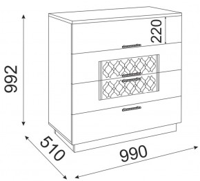 Комод Тиффани М23 (Риннер) в Ирбите - irbit.mebel-e96.ru