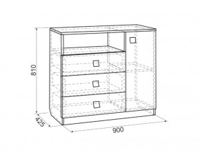 Комод Энерджи (900) в Ирбите - irbit.mebel-e96.ru