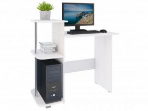 Компьютерный стол №3 (Анкор белый) в Ирбите - irbit.mebel-e96.ru