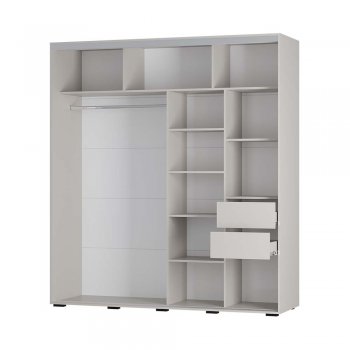 Шкаф-купе Крафт-6 кашемир 2000 мм (БТС) в Ирбите - irbit.mebel-e96.ru