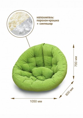 Кресло для отдыха Форест (велюр текстура лайм) в Ирбите - irbit.mebel-e96.ru