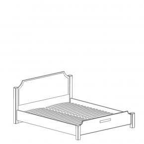 Кровать двойная 1600 Адель 452 (Яна) в Ирбите - irbit.mebel-e96.ru