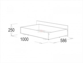 Кровать двойная Ольга 1Н + 2-а ящика (1200*2000) в Ирбите - irbit.mebel-e96.ru