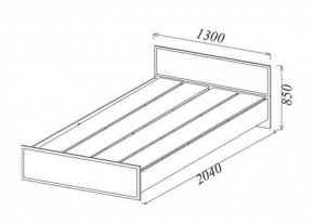 Кровать Классика 1200 в Ирбите - irbit.mebel-e96.ru