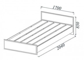 Кровать Классика 1600 в Ирбите - irbit.mebel-e96.ru