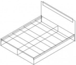 Кровать КР 1400 серия София в Ирбите - irbit.mebel-e96.ru