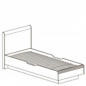 Кровать одинарная Джексон 873 в Ирбите - irbit.mebel-e96.ru