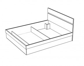 Кровать Вегас 1600 + ортопед. основание (Гор) в Ирбите - irbit.mebel-e96.ru