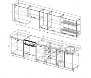 Кухонный гарнитур Лада 3000 в Ирбите - irbit.mebel-e96.ru