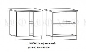 Кухонный гарнитур Лиза-2 (1700) Белый глянец холодный в Ирбите - irbit.mebel-e96.ru