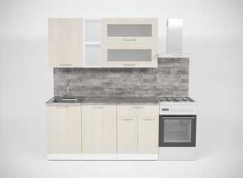 Кухонный гарнитур Лариса стандарт 3 1600 мм (Герда) в Ирбите - irbit.mebel-e96.ru