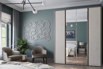 Спальный гарнитур Лацио, модульный (СБК) в Ирбите - irbit.mebel-e96.ru