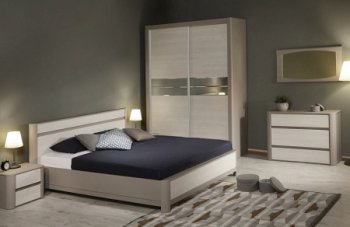 Спальный гарнитур Лацио, модульный (СБК) в Ирбите - irbit.mebel-e96.ru