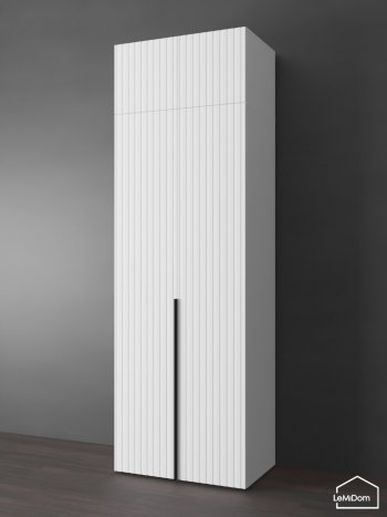 Шкаф с антресолью 800 мм Linnea MHR-2A-2 2450х800х510 (Белый-М 11.1.2) в Ирбите - irbit.mebel-e96.ru