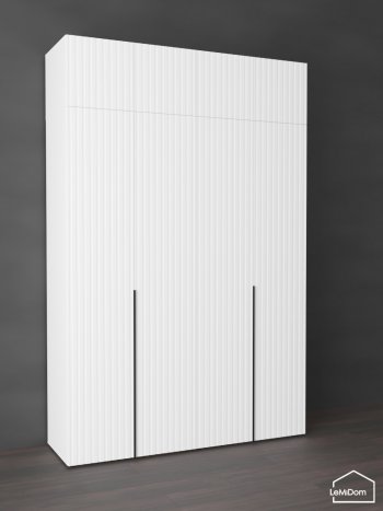 Шкаф с антресолью 1600 мм Linnea MHR-4A-1 2450х1600х510 (Белый-М 11.1.2) в Ирбите - irbit.mebel-e96.ru