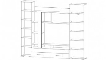 Стенка Леон (Лин) в Ирбите - irbit.mebel-e96.ru