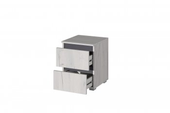 Спальный гарнитур Лиана графит, модульный (Зарон) в Ирбите - irbit.mebel-e96.ru