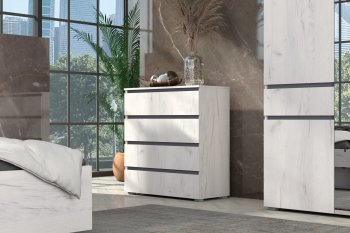Комод Лиана графит (Зарон) в Ирбите - irbit.mebel-e96.ru