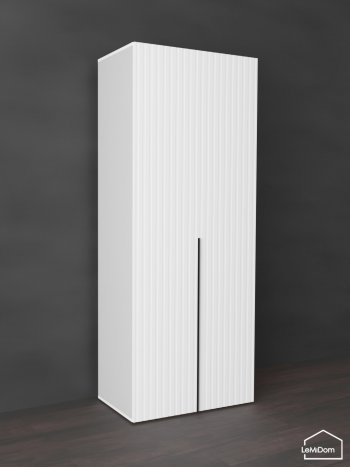 Шкаф Linnea MHR-2-2 2050х800х510 (Белый-М 11.1.1) в Ирбите - irbit.mebel-e96.ru