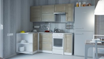 Кухонный гарнитур Лира прайм 1300х2100 мм (Герда) в Ирбите - irbit.mebel-e96.ru