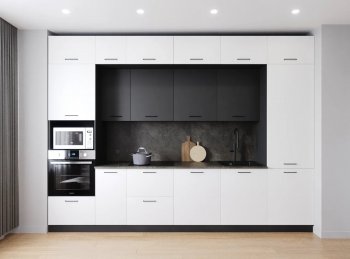 Кухонный гарнитур Лофт 3400 мм (Санвут) в Ирбите - irbit.mebel-e96.ru