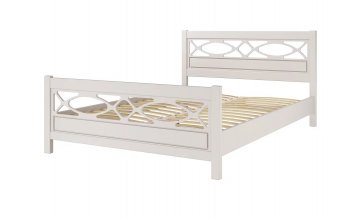 Кровать из массива Лоренса льняной (БМ) в Ирбите - irbit.mebel-e96.ru