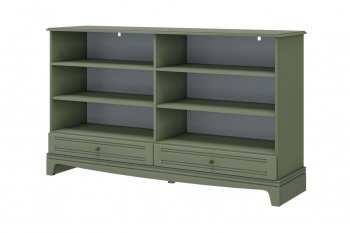 Комод 4 двери 2ящ. Лорето, зеленый самшит (БМ) в Ирбите - irbit.mebel-e96.ru